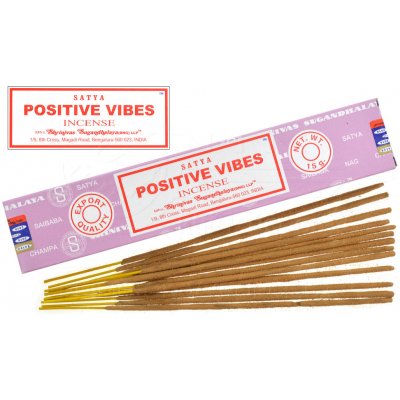 Satya vonné tyčinky Positive Vibes 12 ks – Hledejceny.cz