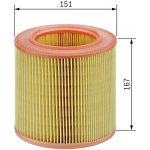 Vzduchový filtr BOSCH F 026 400 027 – Hledejceny.cz