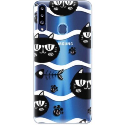 iSaprio Cat pattern 04 Samsung Galaxy A20s