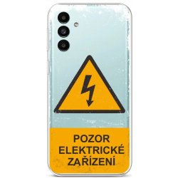 Pouzdro TopQ Samsung A13 5G Pozor elektrické zařízení