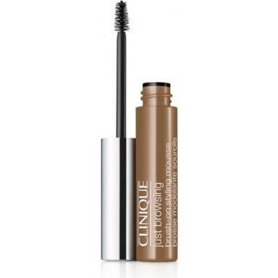 Clinique 24h barva na obočí Just Browsing Brush-On Styling Mousse 3 Deep Brown 2 ml – Zbozi.Blesk.cz