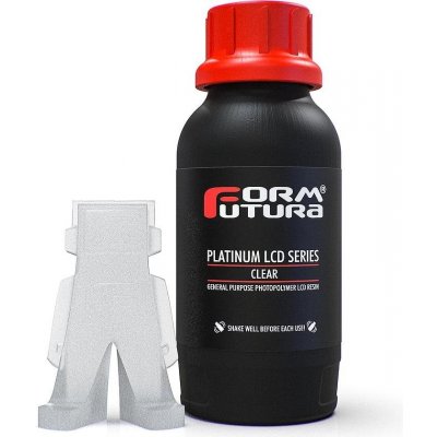 FormFutura Platinum 3D tiskárnu 0,5 kg čirá