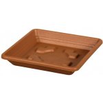 Nohel garden podmiska pod květník QUADRATO plastová 42 x 42 cm – Zboží Dáma