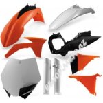 Acerbis plastový full kit KTM SX-F 11/12 SX 12 replica 11 /bílá/černá oranžová – Sleviste.cz