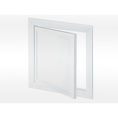 Den Braven PVC revizní dvířka 400 x 600 mm otočný zámek bílá