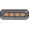 Exteriérové osvětlení PREDATOR 4x4W LED, 12-24V, oranžový, ECE R65