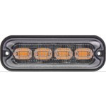 PREDATOR 4x4W LED, 12-24V, oranžový, ECE R65