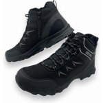 Superun pánské nadměrné zimní softshellové boty černé – Sleviste.cz