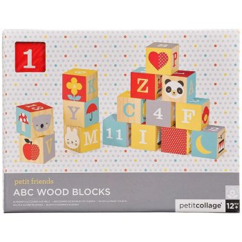 Petit Collage ABC wooden blocks
