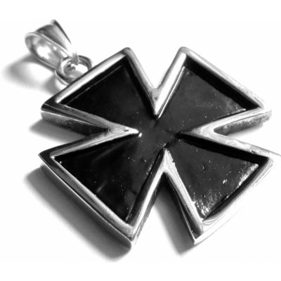 Steel Jewelry Přívěsek maltézský kříž z chirurgické oceli PR090449