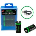 PATONA nabíjecí baterie LR14 (C) Li-lon 2300mAh 1,5V s USB-C nabíjením, 2ks v balení | Zboží Auto