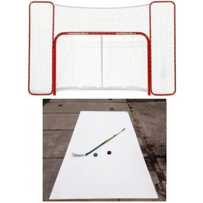 Winnwell Hokejová branka 72" s postranní sítí + Winnwell Shooting Pad EXTREME – Zboží Dáma