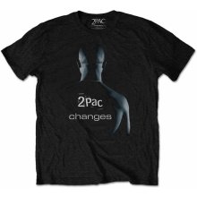 2Pac tričko Changes černá