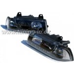 BMW E36 LIM Přední světla Devil Eyes s LED denním svícením BLACK