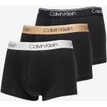 Calvin Klein Microfiber Stretch-Low Rise Boxer 3-Pack Black/ Tigers Eye/ Lunar Rock – Zboží Mobilmania