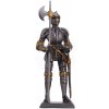 Mayer Chess Cínový vojáček středověký rytíř s halapartnou a mečem 105mm