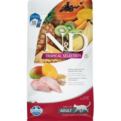 N&D TROPICAL SELECTION CAT Adult Chicken 10 kg – Zboží Mobilmania