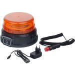 BREMHER AKU LED maják oranžový 12-24V/230V, 45x LED oranžový, magnet, ECE R65 130x80mm | Zboží Auto