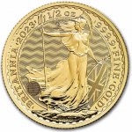 The Royal Mint UK zlatá mince Britannia 1/2 oz – Sleviste.cz