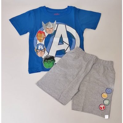 Chlapecké pyžamo Avengers modrá šedá