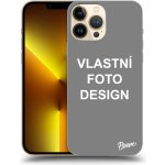 Pouzdro Picasee silikonové Apple iPhone 13 Pro Max - Vlastní design/motiv čiré – Sleviste.cz