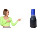 Noris Inkoust na razítka standardní 25 ml modrý – Zboží Mobilmania