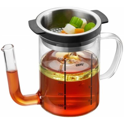 GEFU Separato 0,5 l - oddělovač tuku / skleněná kuchyňská odměrka – Zboží Dáma