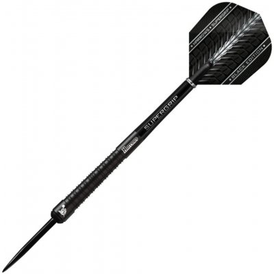 Sada steel šipek Harrows Supergrip Black Edition 25g, 90% wolfram – Hledejceny.cz