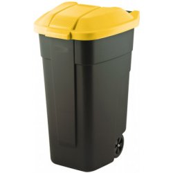 Ceramicus popelnice na zahradní odpad plastová 110 l černo-žlutá