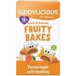 Kiddylicious koláčky broskvovo-banánové 6 x 22 g – Zboží Dáma