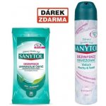 Sanytol dezinfekční Utěrky čisticí 2 x 36 ks – Zboží Dáma