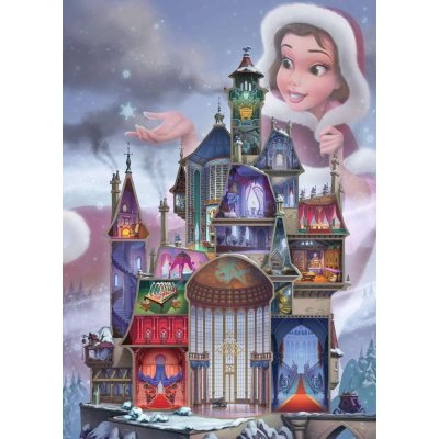 RAVENSBURGER Disney Castle Collection: Belle 1000 dílků – Zboží Mobilmania