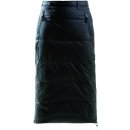 Skhoop dlouhá péřová sukně přes kalhoty Alaska černá