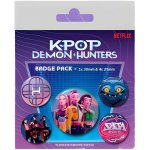 Pyramid International Sada placek KPop Demon Hunters (5 ks) – Zboží Mobilmania