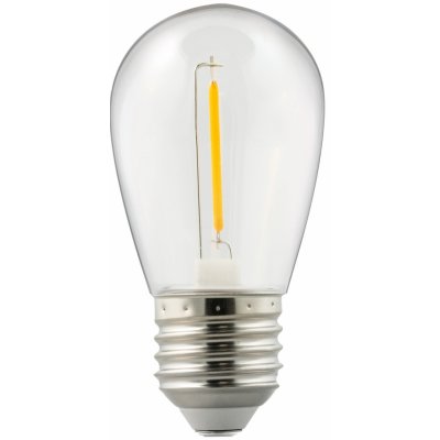 T-LED LED žárovka E27 1W FILAMENT S14