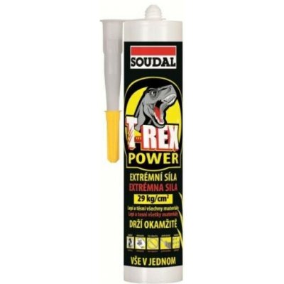 Lepidlo montážní Soudal T-REX POWER 290 ml – Sleviste.cz