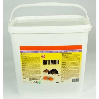 UNICHEM RATIMOR měkká návnada bromadiolon 5 kg – Sleviste.cz