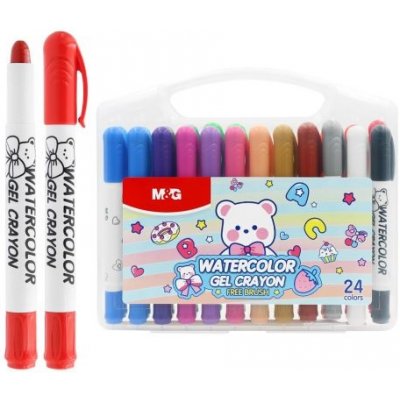 M&G sada voskovky gelové vysouvatelné 24 ks – Sleviste.cz