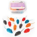 Tommi Hračka BOX Myška semiš 12 ks 6 cm – Zboží Mobilmania