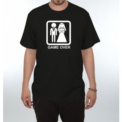Divja Tričko - Game Over Velikost: M – Zboží Dáma