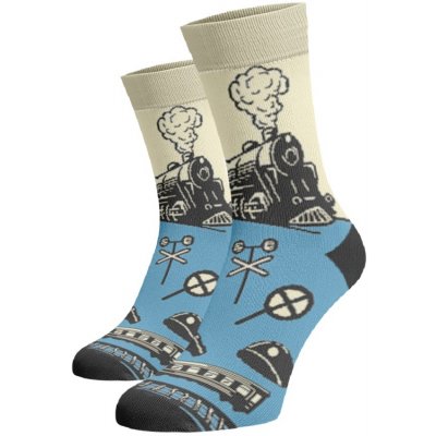 Veselé ponožky vlak – Zboží Mobilmania