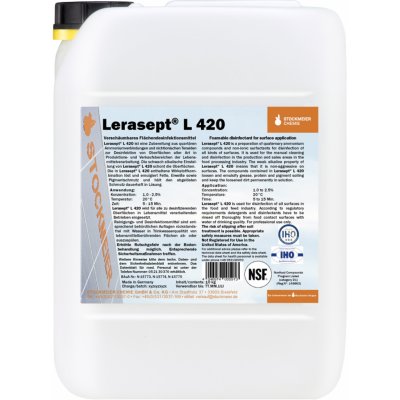 Lerasept L 420 dezinfekce a mytí 10 l – Zboží Dáma