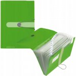 Herlitz Spisové desky easy orga A4 s 12dílným organizérem, zelené – Zboží Mobilmania