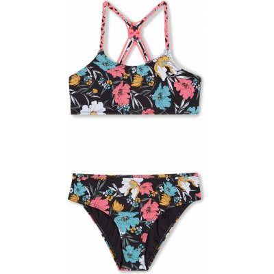 O'Neill Mix And Match Tropics Bikini Dětské Dvoudílné plavky Černá – Zbozi.Blesk.cz