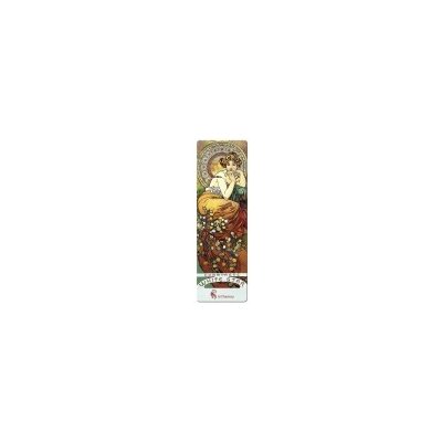 Papírová záložka - Clodette - Alfons Mucha – Hledejceny.cz