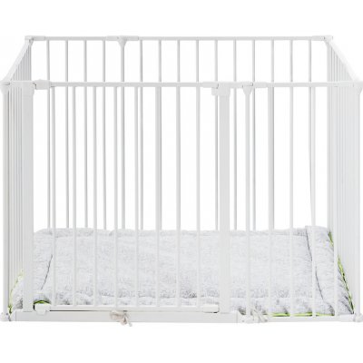 Babydan Square playpen bílá + matrace – Zboží Dáma