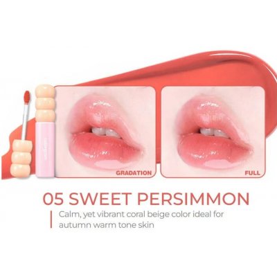 Cologram Fruity Glass Tint 05 Sweet Persimmon 3 g – Zboží Dáma