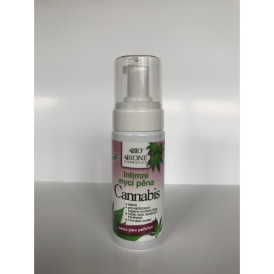 Bione cosmetics bio Intimní mycí pěna cannabis 150 ml – Sleviste.cz