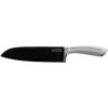 Kuchyňský nůž CS Solingen Nůž Santoku s titanovým povrchem Garmisch 13 cm