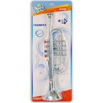 BONTEMPI Trumpeta dětská stříbrná 4 klapky – Hledejceny.cz